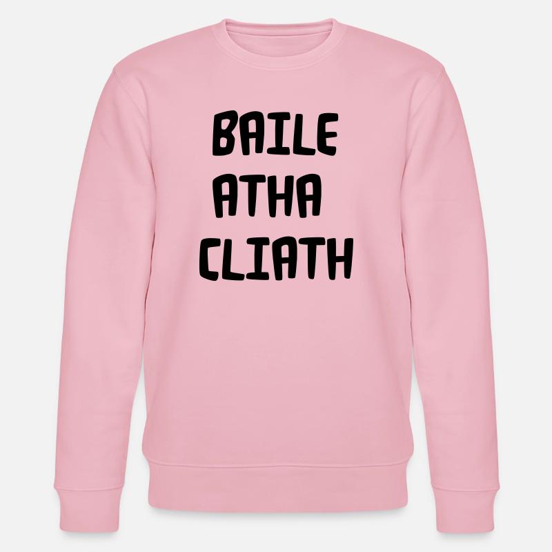 Baile Atha Cliath - Stanley/Stella CHANGER Unisex Organic Sweatshirt - cotton pink