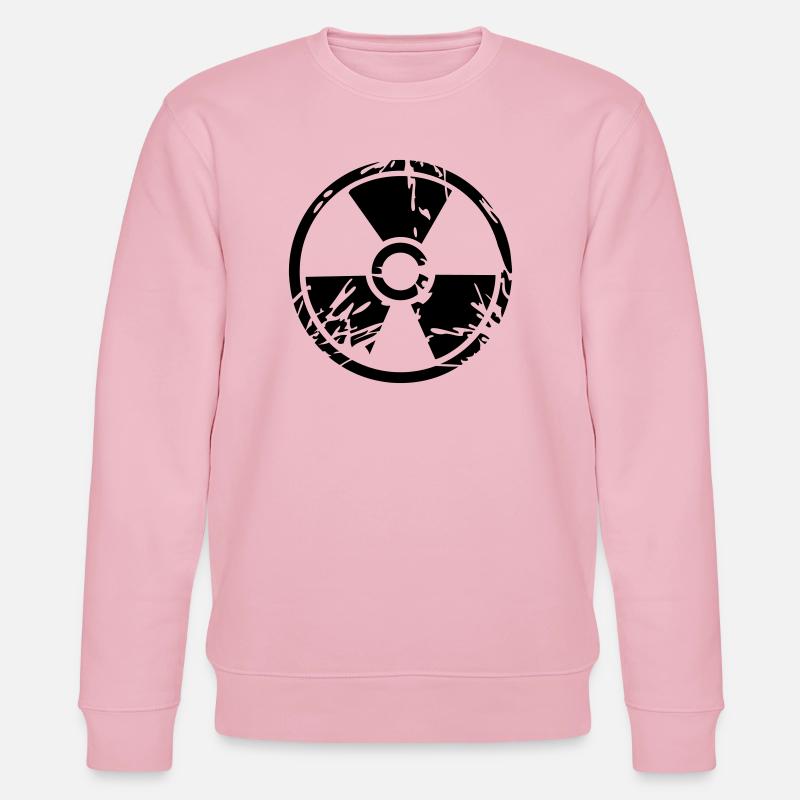 nuklearen nuclear radioactive - Stanley/Stella Unisex Bio-Sweatshirt CHANGER  - Hellrosa
