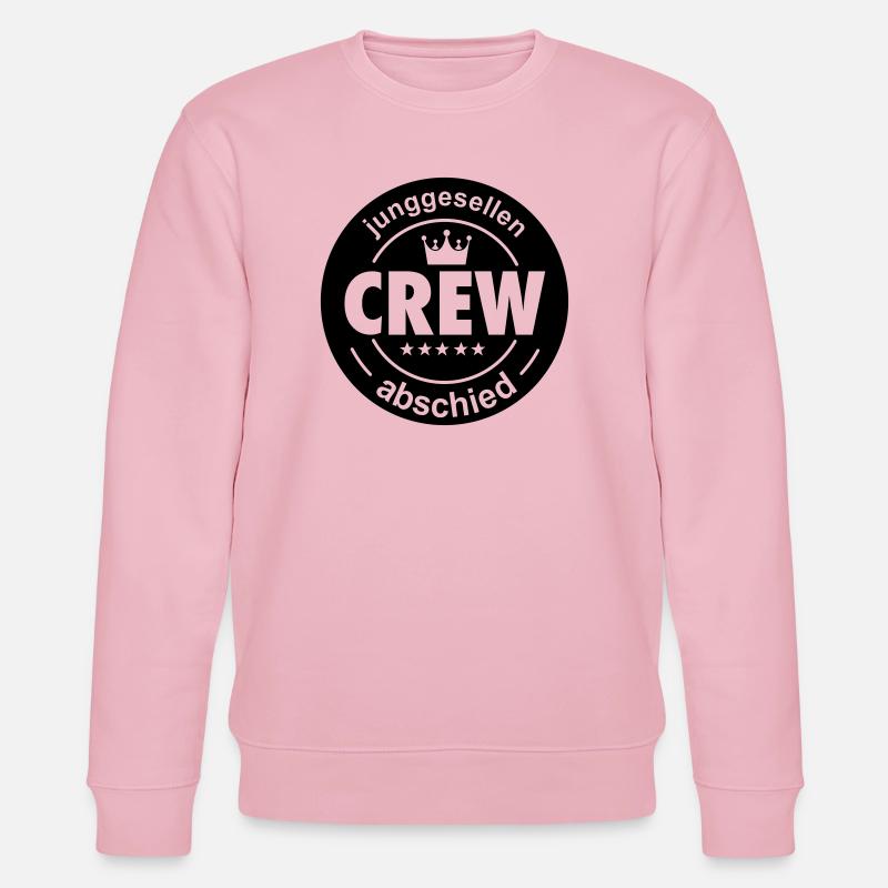 junggesellenabschied - Stanley/Stella Unisex Bio-Sweatshirt CHANGER  - Hellrosa