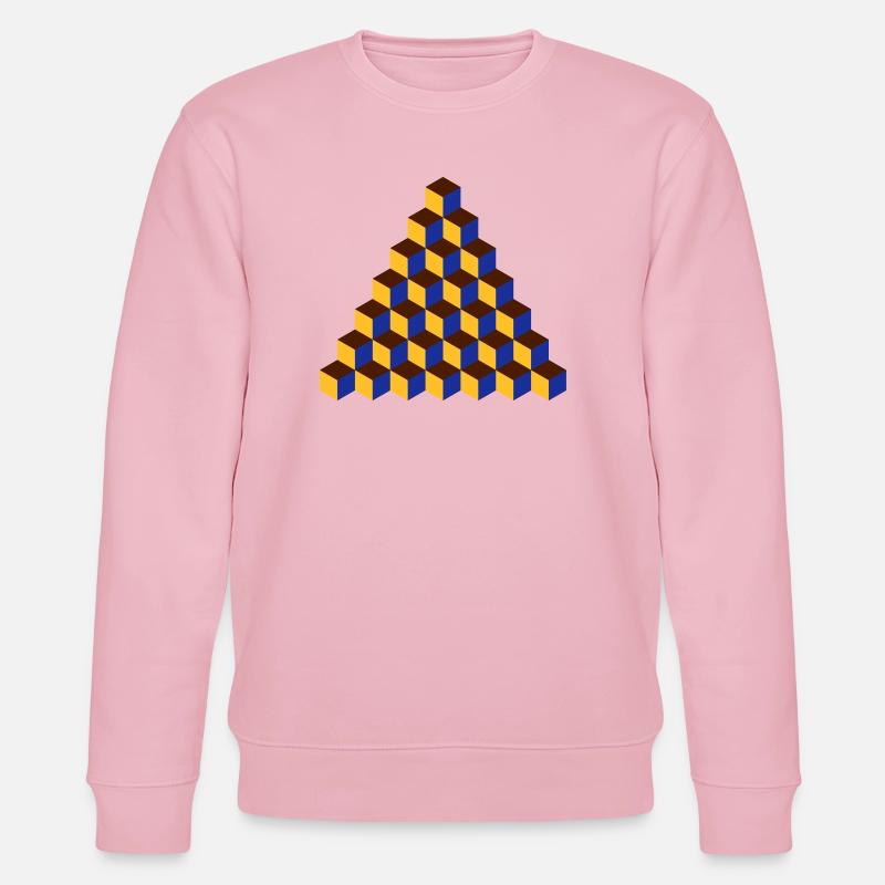 Muster (7) - Stanley/Stella Unisex Bio-Sweatshirt CHANGER - Hellrosa