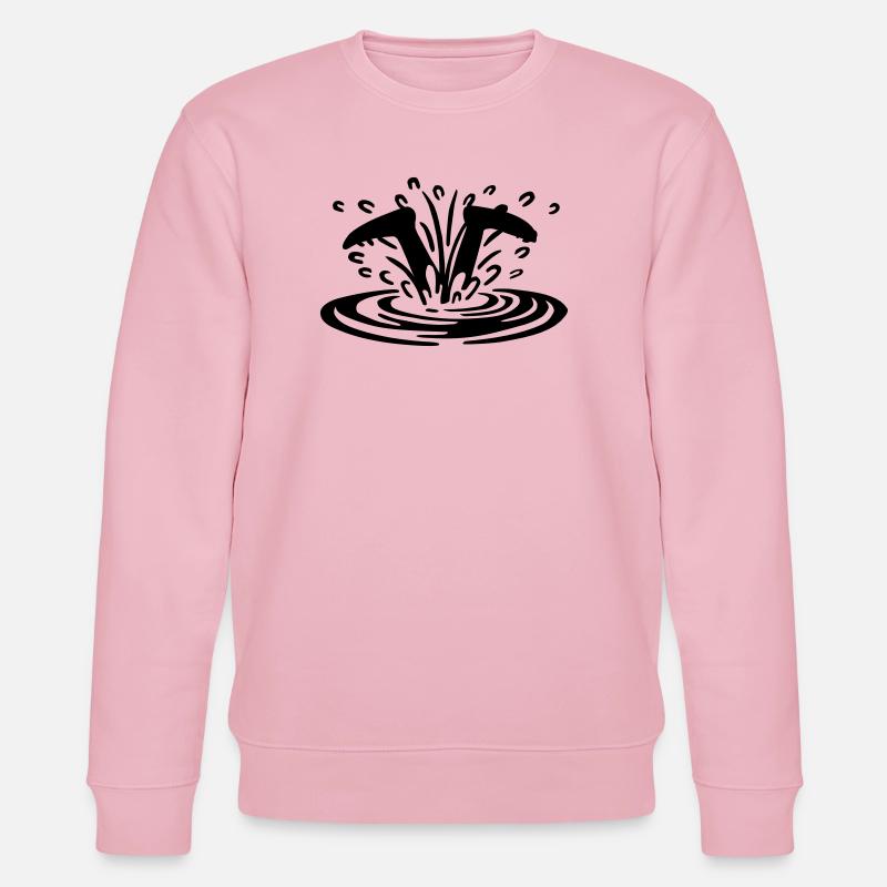 Taucher - Stanley/Stella Unisex Bio-Sweatshirt CHANGER  - Hellrosa