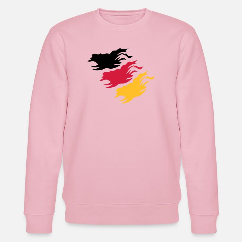 Design Germany - Stanley/Stella Unisex Bio-Sweatshirt CHANGER  - Hellrosa