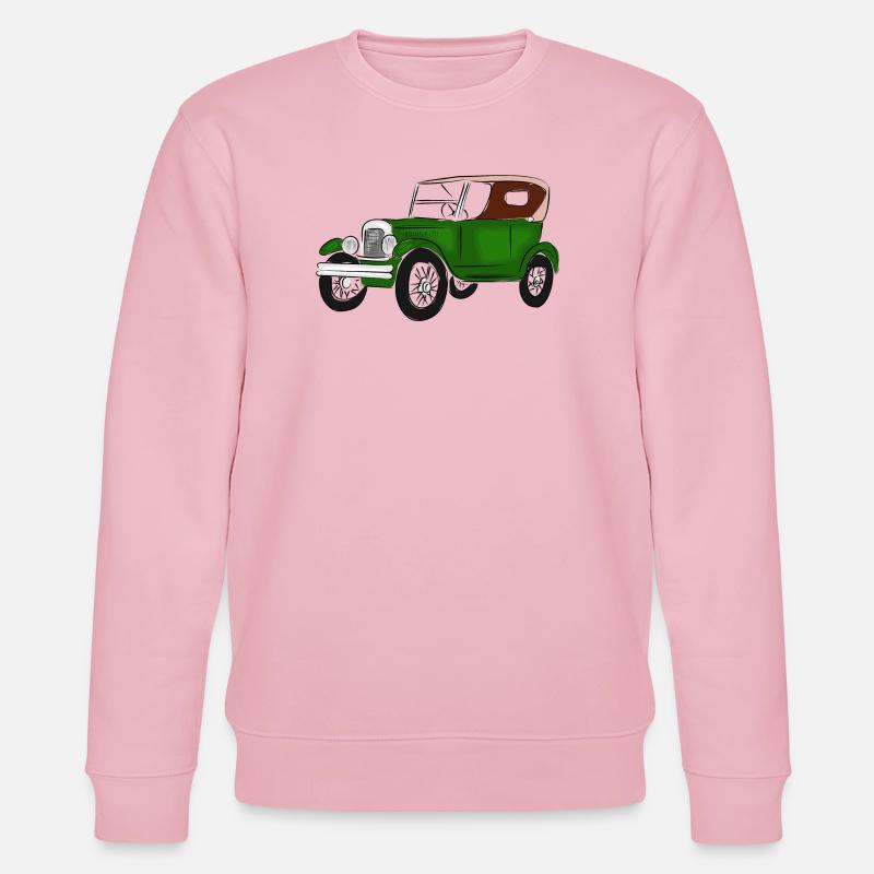 Oldtimerfarbenfroh, - Stanley/Stella Unisex Bio-Sweatshirt CHANGER  - Hellrosa