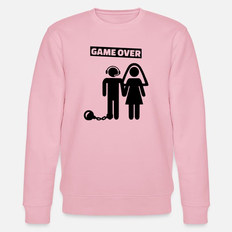 Mariage de joueur - Sweat bio CHANGER Stanley/Stella Unisexe - rose pâle