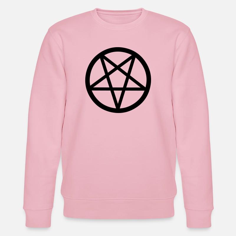 pentakel - Stanley/Stella Unisex Bio-Sweatshirt CHANGER  - Hellrosa