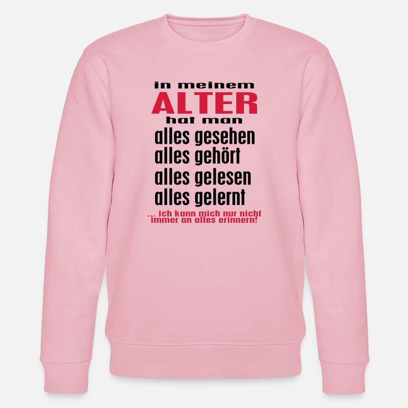 dans mon âge ... - © roil - Sweat bio CHANGER Stanley/Stella Unisexe - rose pâle