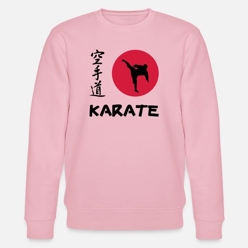 Karate - Stanley/Stella Unisex Bio-Sweatshirt CHANGER  - Hellrosa