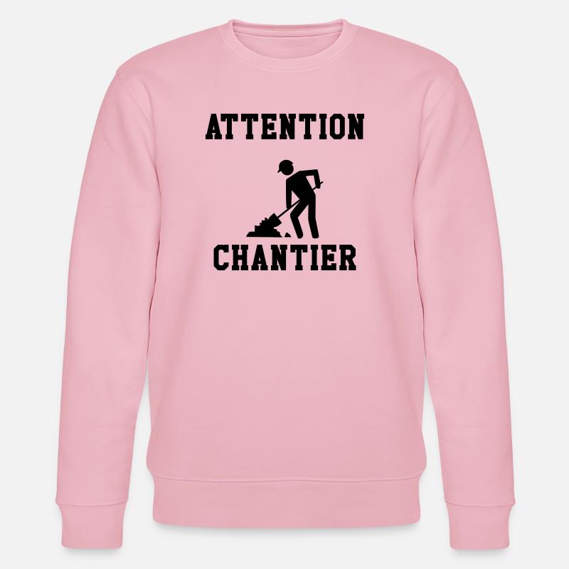 Achtung Website - Stanley/Stella Unisex Bio-Sweatshirt CHANGER  - Hellrosa