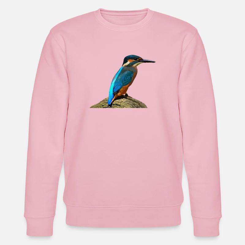 Kingfisher - Stanley/Stella Unisex Bio-Sweatshirt CHANGER  - Hellrosa