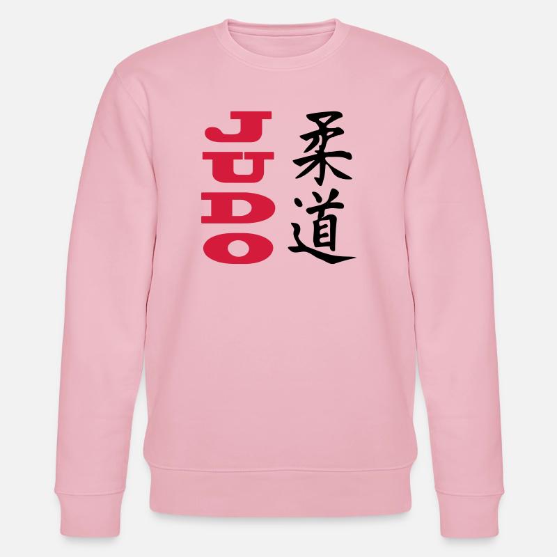 Judo - Stanley/Stella Unisex Bio-Sweatshirt CHANGER  - Hellrosa