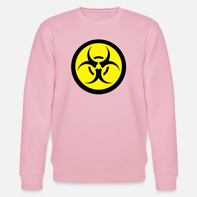 Biohazard - Stanley/Stella Unisex Bio-Sweatshirt CHANGER  - Hellrosa