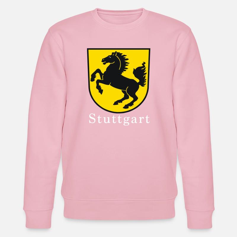 Stuttgart - Sweat bio CHANGER Stanley/Stella Unisexe - rose pâle
