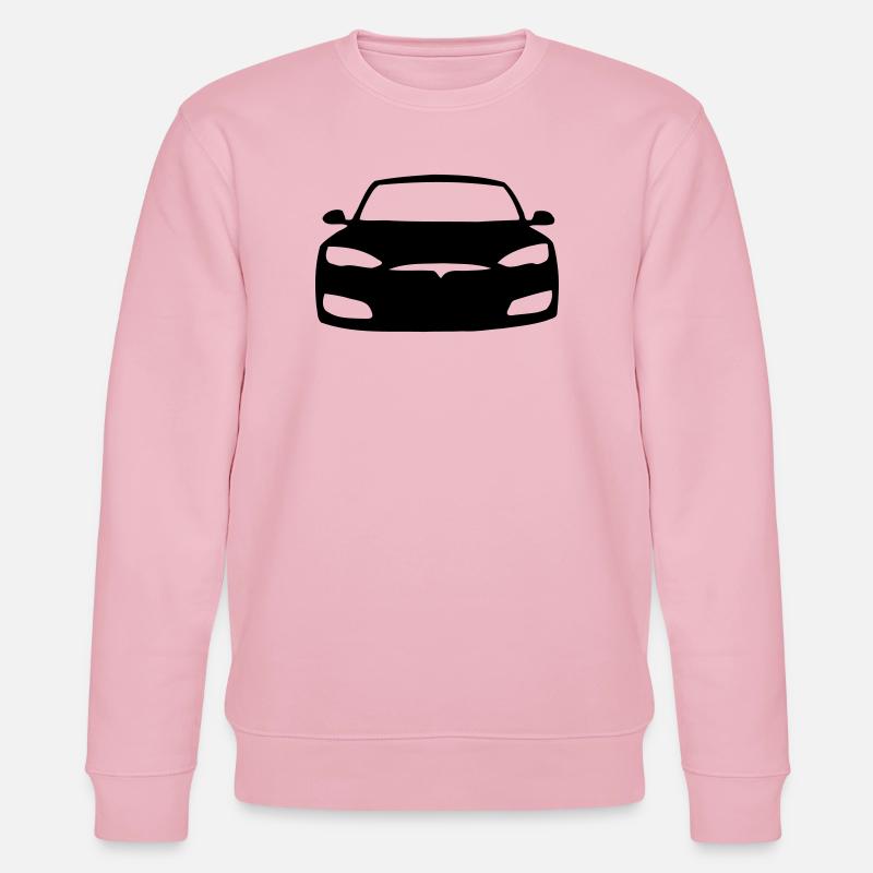 Model S Symbol - Stanley/Stella Unisex Bio-Sweatshirt CHANGER  - Hellrosa