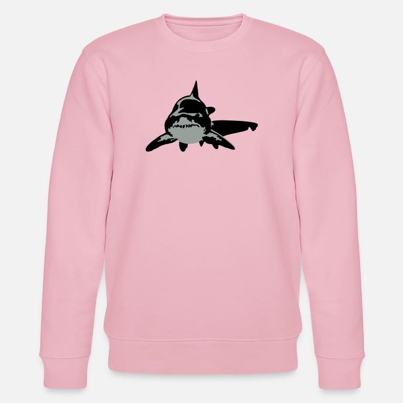 requin - Sweat bio CHANGER Stanley/Stella Unisexe - rose pâle