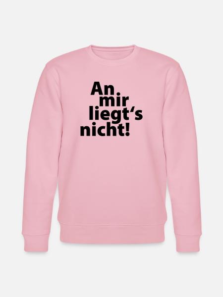 an mir liegts nicht - Stanley/Stella Unisex Bio-Sweatshirt CHANGER - Hellrosa