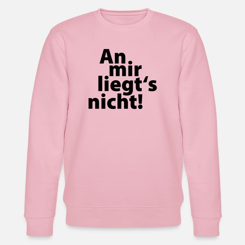 an mir liegts nicht - Stanley/Stella Unisex Bio-Sweatshirt CHANGER  - Hellrosa