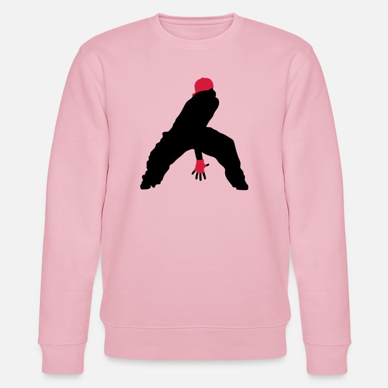 breakdance - Sweat bio CHANGER Stanley/Stella Unisexe - rose pâle