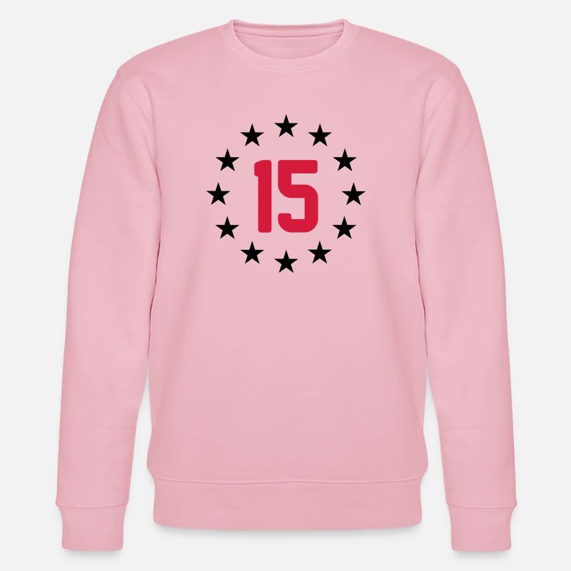15 ans - Sweat bio CHANGER Stanley/Stella Unisexe - rose pâle