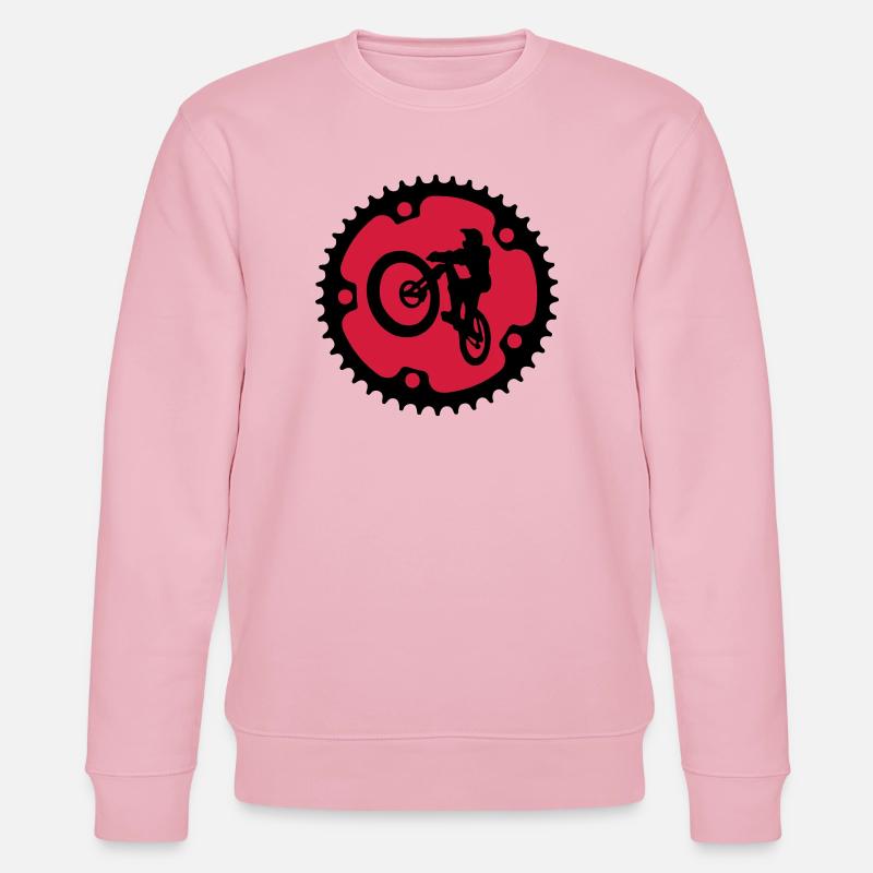 VTT VTT Jump Chainring - Sweat bio CHANGER Stanley/Stella Unisexe - rose pâle