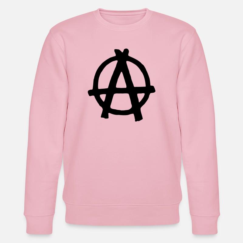 Anarchy - Sweat bio CHANGER Stanley/Stella Unisexe - rose pâle