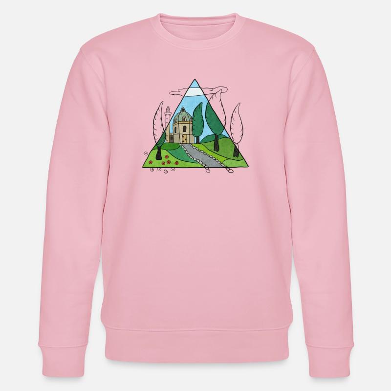 Toskana - Stanley/Stella Unisex Bio-Sweatshirt CHANGER  - Hellrosa