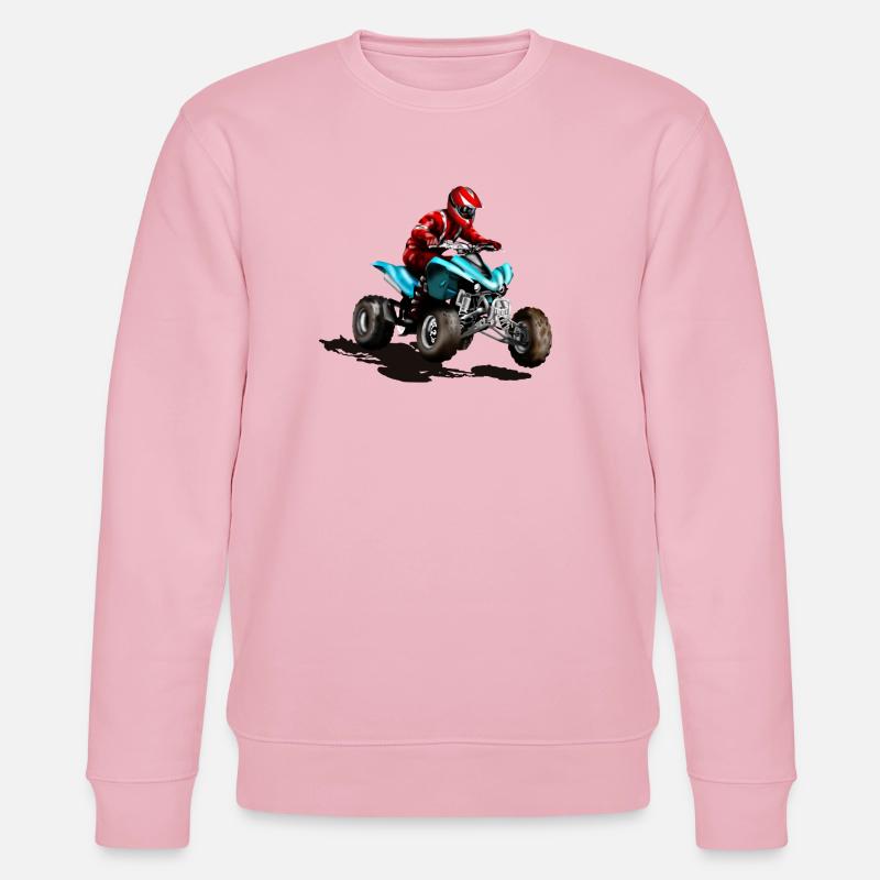 Quad - Stanley/Stella Unisex Bio-Sweatshirt CHANGER  - Hellrosa