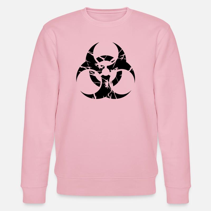 nucléaire - Sweat bio CHANGER Stanley/Stella Unisexe - rose pâle