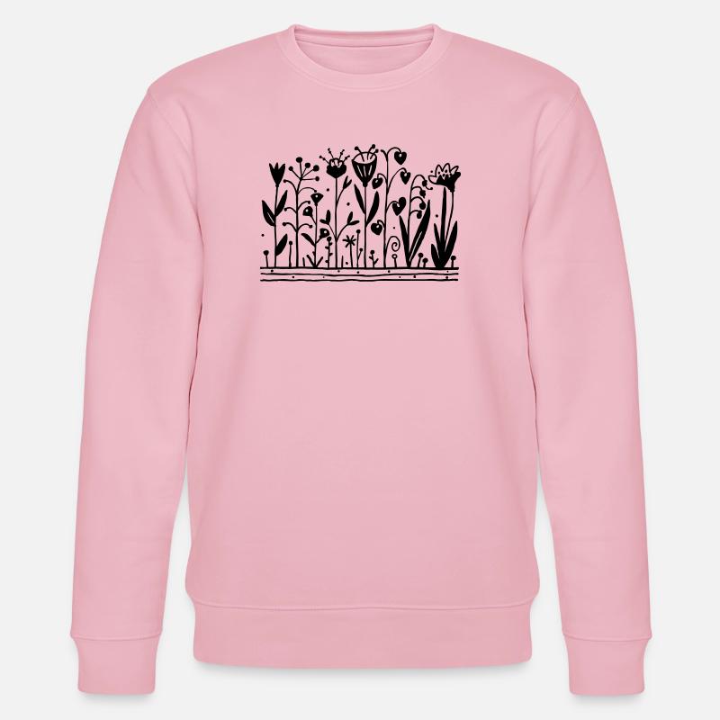 Garten Glück - Stanley/Stella Unisex Bio-Sweatshirt CHANGER  - Hellrosa