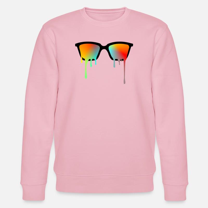 Lunettes de soleil - Sweat bio CHANGER Stanley/Stella Unisexe - rose pâle