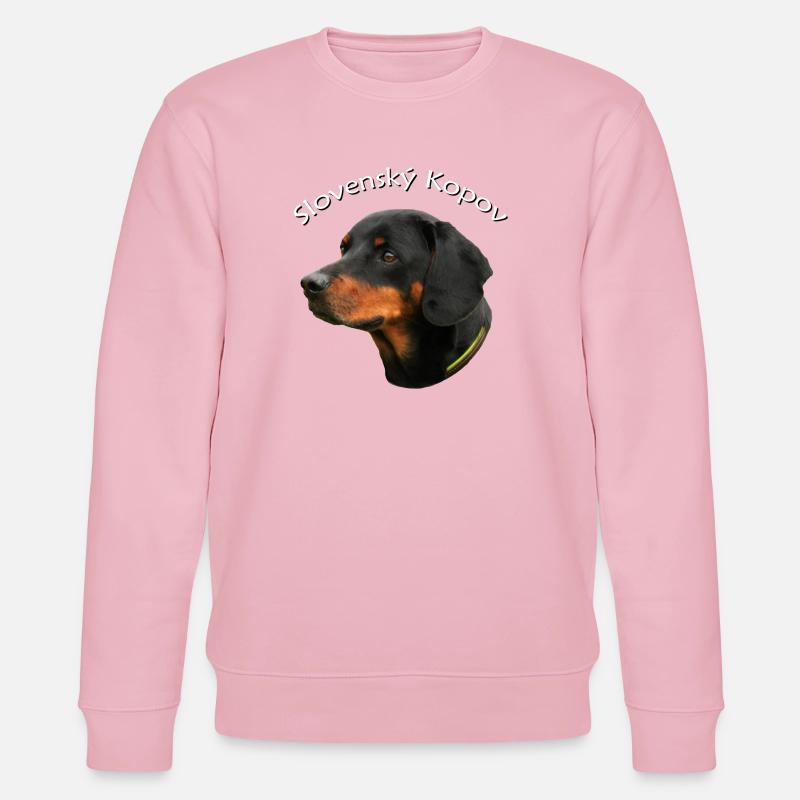 Slovenský Kopov Portrait - Stanley/Stella Unisex Bio-Sweatshirt CHANGER  - Hellrosa