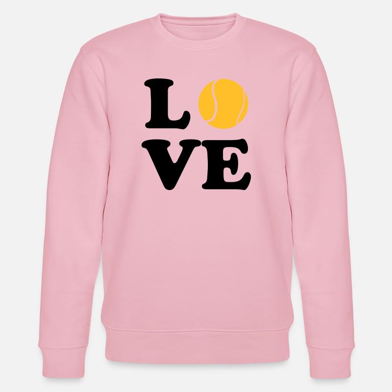 Tennis - Stanley/Stella Unisex Bio-Sweatshirt CHANGER  - Hellrosa