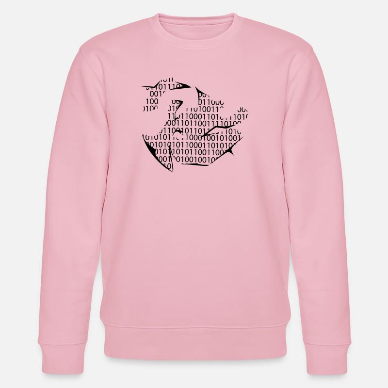 Programmierer - Stanley/Stella Unisex Bio-Sweatshirt CHANGER  - Hellrosa