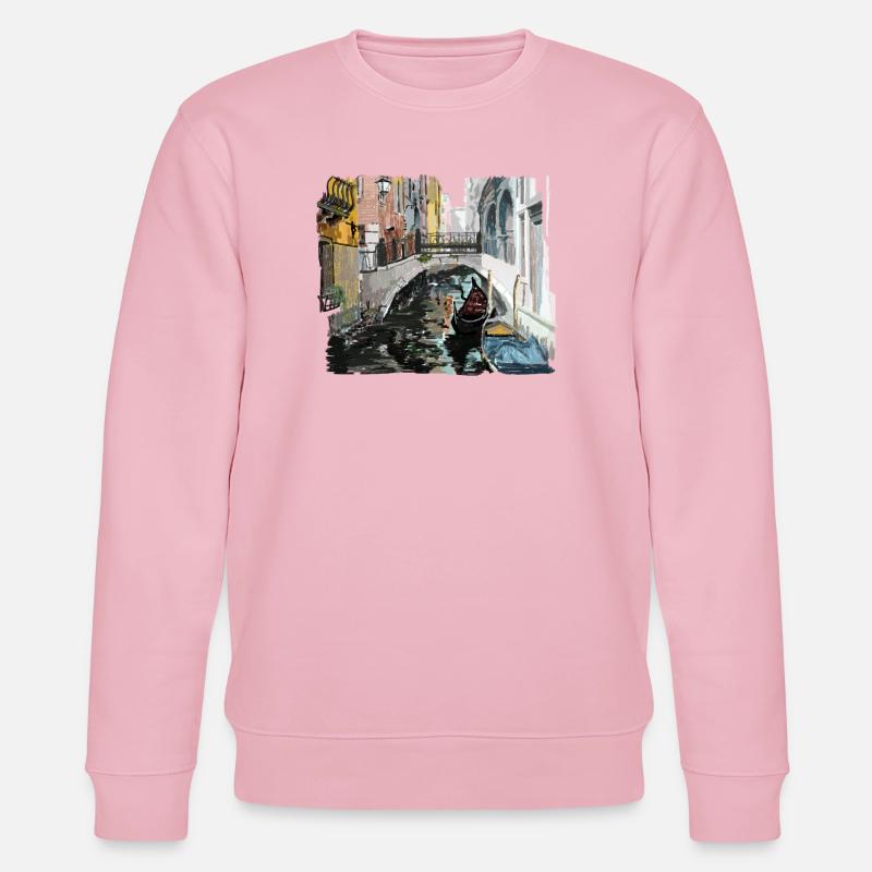 Venedig - Stanley/Stella Unisex Bio-Sweatshirt CHANGER  - Hellrosa
