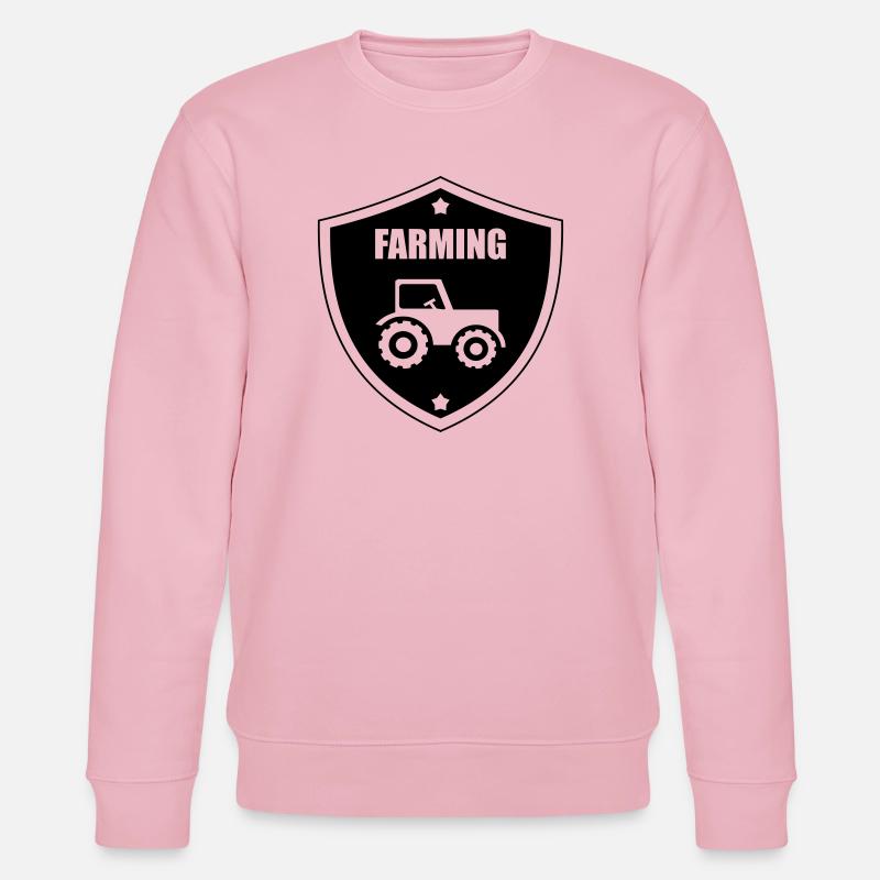 Farming - Stanley/Stella Unisex Bio-Sweatshirt CHANGER  - Hellrosa