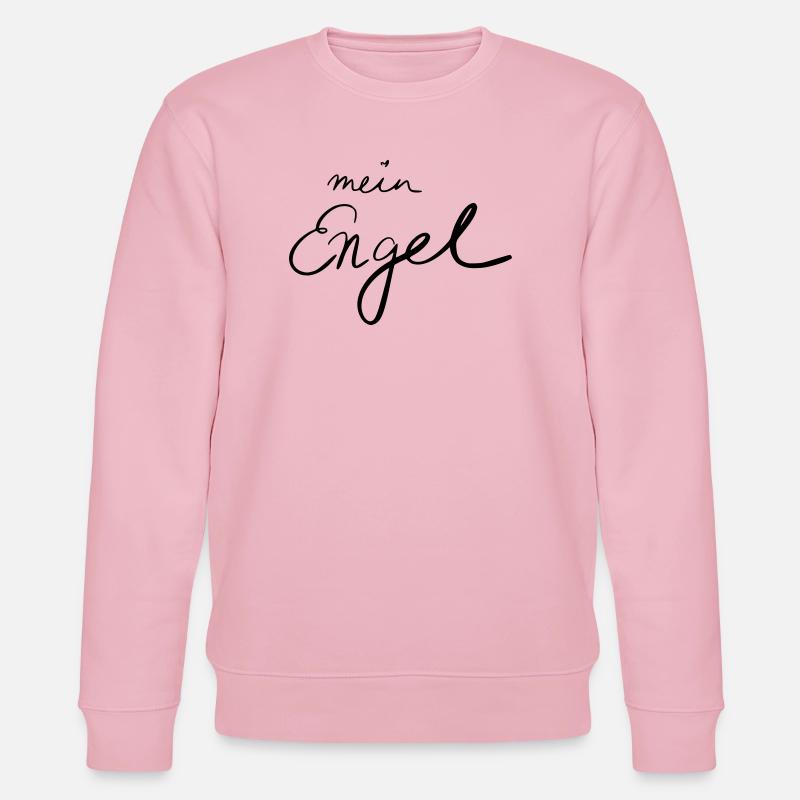 mein Engel - Stanley/Stella Unisex Bio-Sweatshirt CHANGER  - Hellrosa