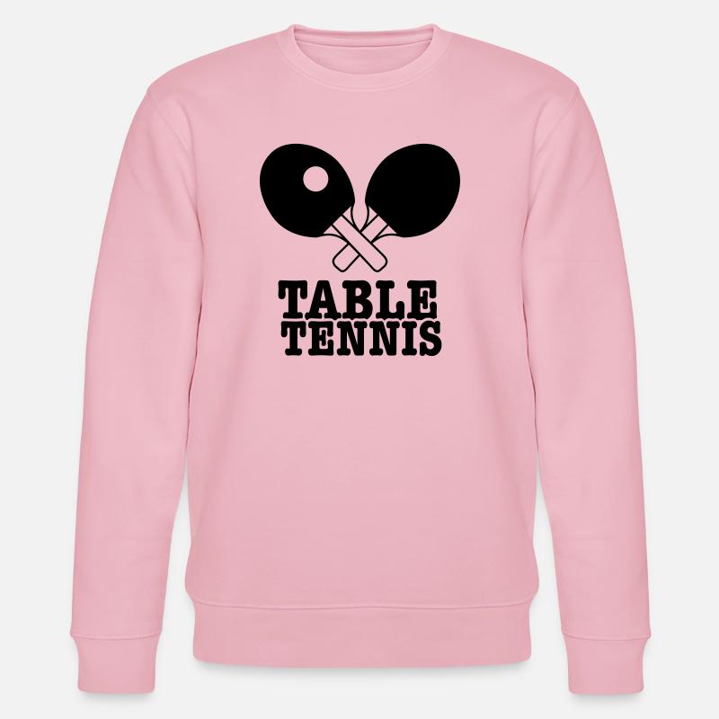 Tischtennis - Stanley/Stella Unisex Bio-Sweatshirt CHANGER  - Hellrosa
