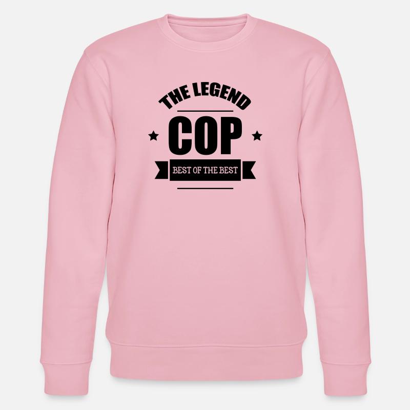 Police - Stanley/Stella Unisex Bio-Sweatshirt CHANGER  - Hellrosa