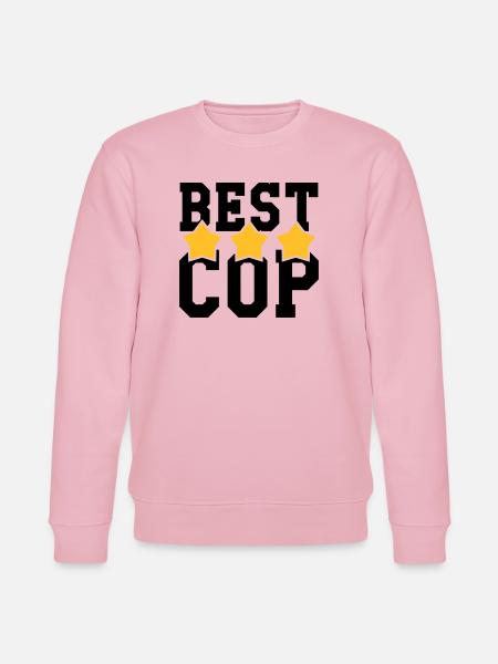 Best Cop ! - Sweat bio CHANGER Stanley/Stella Unisexe - rose pâle