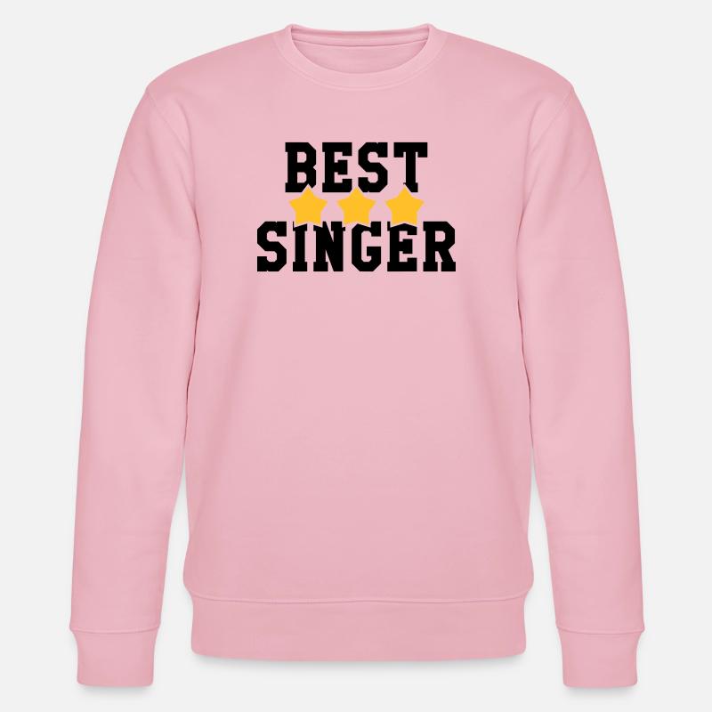 Best Singer - Stanley/Stella Unisex Bio-Sweatshirt CHANGER  - Hellrosa