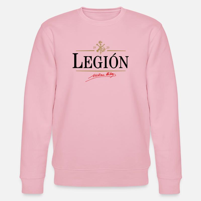 Legion - Stanley/Stella Unisex Bio-Sweatshirt CHANGER  - Hellrosa