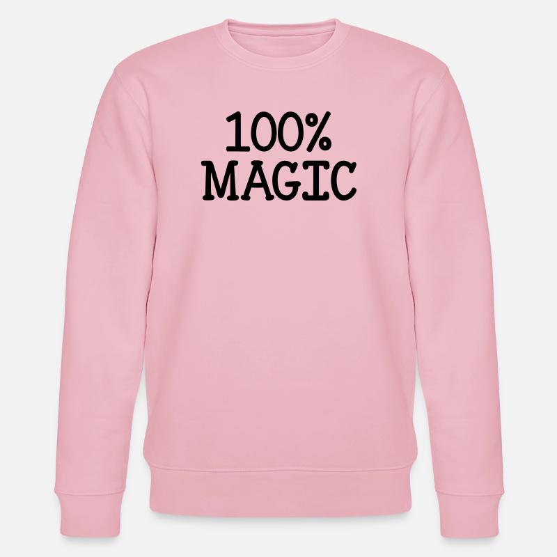 100% Magic - Sweat bio CHANGER Stanley/Stella Unisexe - rose pâle