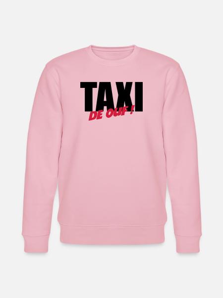Taxi de ouf ! - Sweat bio CHANGER Stanley/Stella Unisexe - rose pâle