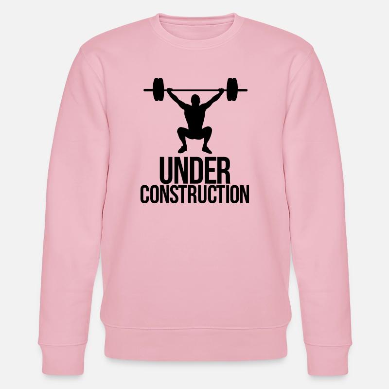 under construction - Stanley/Stella Unisex Bio-Sweatshirt CHANGER  - Hellrosa