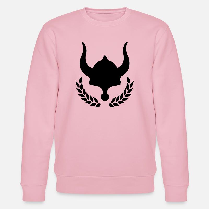 wikinger vikings - Stanley/Stella Unisex Bio-Sweatshirt CHANGER  - Hellrosa