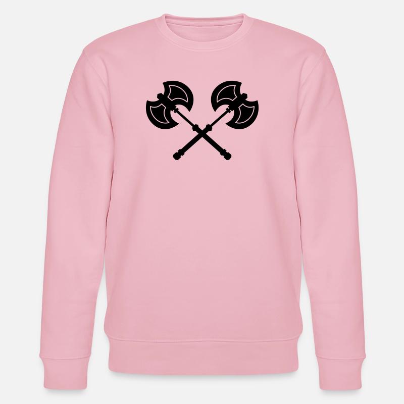 hache - Sweat bio CHANGER Stanley/Stella Unisexe - rose pâle