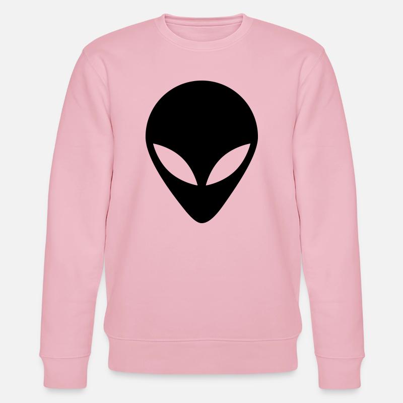 Außerirdische - Stanley/Stella Unisex Bio-Sweatshirt CHANGER  - Hellrosa