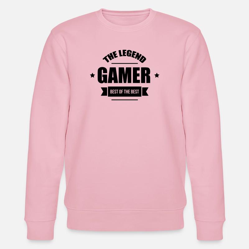 Gamer / Gaming - Stanley/Stella Unisex Bio-Sweatshirt CHANGER  - Hellrosa