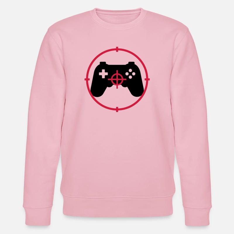 Gamer / Gaming - Stanley/Stella Unisex Bio-Sweatshirt CHANGER  - Hellrosa