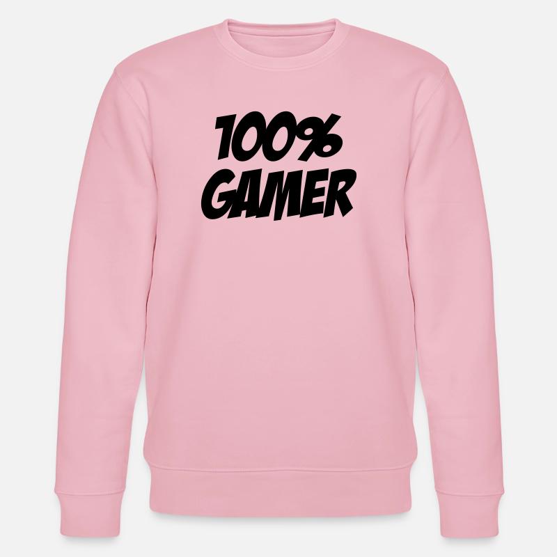Gamer / Gaming - Stanley/Stella Unisex Bio-Sweatshirt CHANGER  - Hellrosa