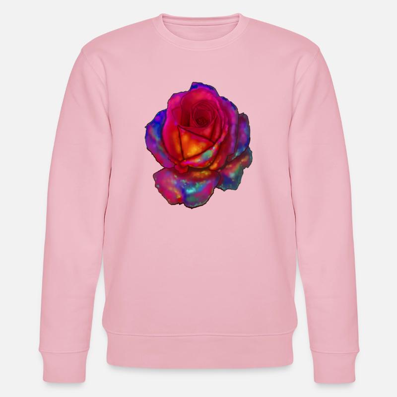 rose - Sweat bio CHANGER Stanley/Stella Unisexe - rose pâle